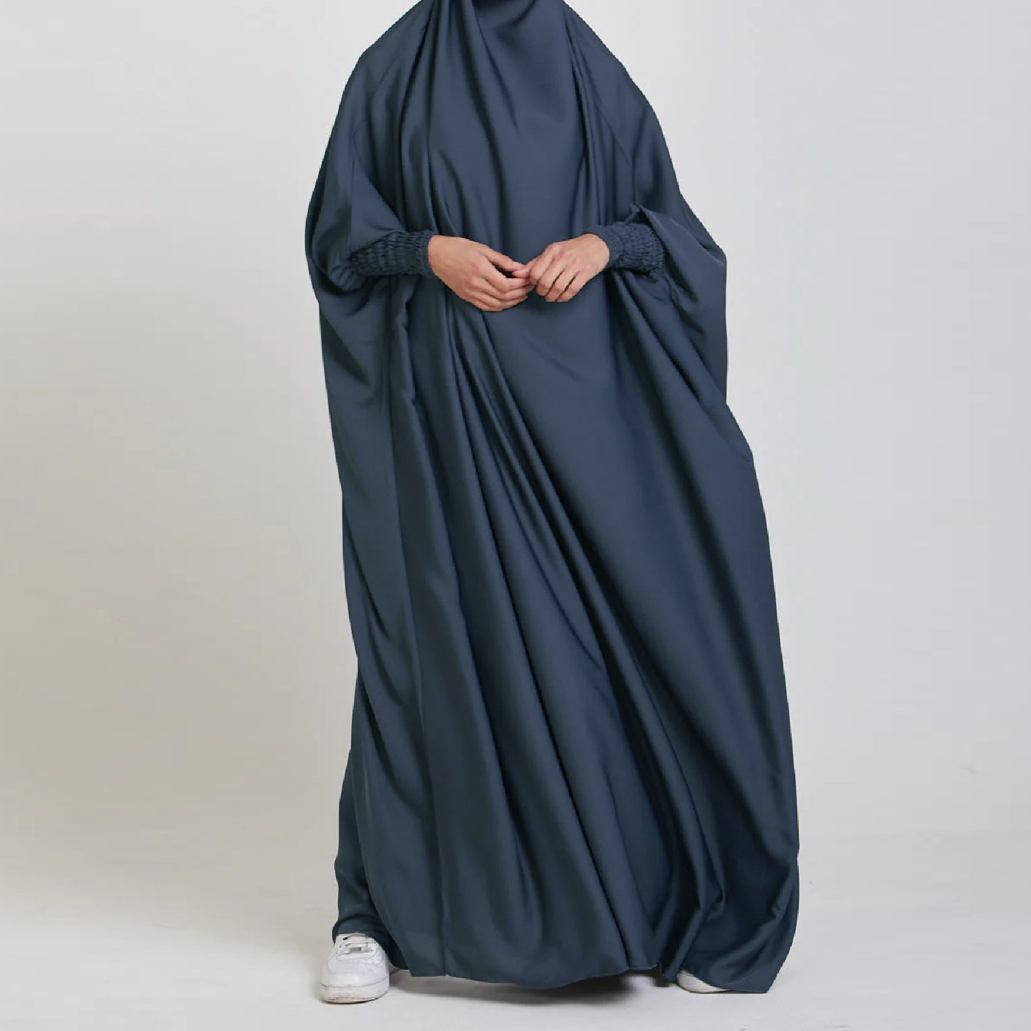 Solid Color Robe Dress Long Dr - Crossfit Indonesia recension och pris